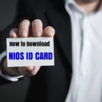 NIOS ID card download